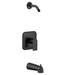 Moen Genta LX M-CORE 2 -Series Tub & Shower Trim Kit, Valve & Showerhead Sold Separately in Black | Wayfair UT2473NHBL
