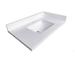 ratel Single Sink White Quartz Vanity Top w/ Sink Installed Shipping Package in Gray | 1.5 H x 37.5 W x 22.5 D in | Wayfair RA-SVTWQ36