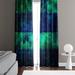 Deja Blue Studios Abstract Semi-Sheer Single Curtain Panel Metal | 61 H x 40 W in | Wayfair JMWC00002-4061