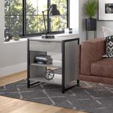 Atria Small End Table with Drawer and Shelves by Bush Furniture