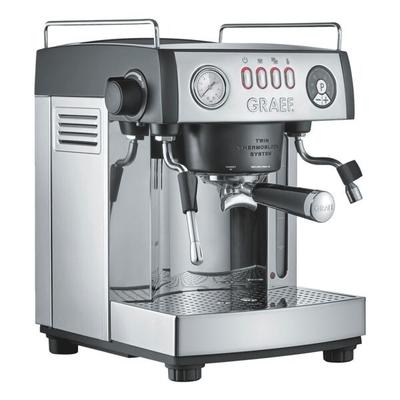 Espressomaschine »baronessa ES902« mit Doppel-Pumpensystem braun, Graef, 32x37.5x33.5 cm