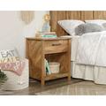 Millwood Pines Nightstand Wood in Brown/White/Yellow | 25.75 H x 22.125 W x 17.5 D in | Wayfair 52F25E0D0F074C94B25188485EE88E97