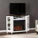 Darby Home Co Melousia Electric Fireplace Wood in Brown | Wayfair 99CFF8D9BB924074813142827133210C