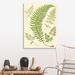 Red Barrel Studio® Ferns w/ Platemark IV Canvas Wall Art Metal in Green | 40 H x 30 W x 1 D in | Wayfair 38DA1284B82244ECA03F5B0C202A99B6