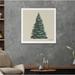 TK Home Fir Tree - Picture Frame Print Paper in Green | 42 H x 42 W x 1.5 D in | Wayfair CM074-40x40-w