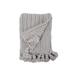 Pom Pom At Home Anacapa Throw in Gray | 60 W in | Wayfair NH-9000-LG-69