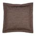 thomasville at home Izmir Polyester Envelope Sham Polyester in Brown | 31 H x 31 W x 0.18 D in | Wayfair ES1445-TIE