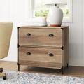 Wycombe 2-Drawer Lateral Filing Cabinet Wood in Brown Laurel Foundry Modern Farmhouse® | 29.5 H x 31 W x 20 D in | Wayfair