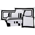 Latitude Run® Microfiber 7 Piece Comforter Set Polyester/Polyfill/Microfiber in Black | California King Comforter + 6 Additional Pieces | Wayfair