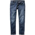 Mey & Edlich Herren Jeanshose Slim Tapered Blau einfarbig