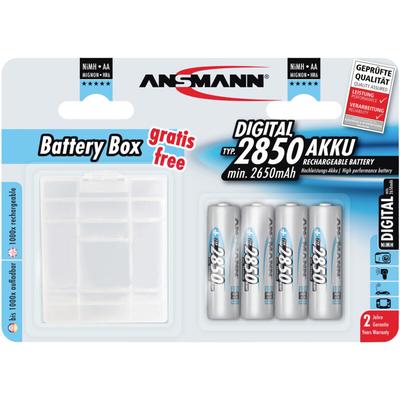 Ansmann Mignon (AA)-Akku NiMH 2850 mAh 1.2 V 1 Set