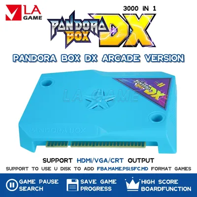 Boîte Pandora Dx Arcade Machine plateau de jeu Jamma Version 3000 en 1 sauvegarde de jeux