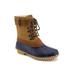 Women's Windsor Water Proof Boot by JBU in Navy Tan (Size 10 M)