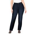 Plus Size Women's Right Fit® Curvy Jean by Catherines in Bourbon Wash (Size 24 WP)