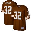 Men's Mitchell & Ness Jim Brown Cleveland Browns Big Tall 1963 Retired Player Replica Jersey