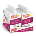 DEXTRO ENERGY LIQUID GEL BLACKCURRANT + NATRIUM - 18x60ml (18 Stück) - Traubenzucker Konzentrat aus schnell verfügbaren Kohlenhydraten, Energy Gel, Hydration Booster, Energy Riegel Alternative