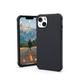 U by UAG [U] Dot Case kompatibel mit Apple iPhone 13 [Soft-Touch Silikon, Texturiertes Design, Wireless Charging kompatibel, 2,4m Fallschutz] schwarz