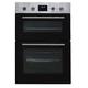 SIA DO112SS 60cm Stainless Steel Built-in Electric Double True Fan Programmable Oven With Digital Display