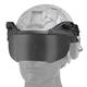 NC Can Be Quickly Connected To The Tactical Fast Helmet The Outer Suspension Flip Goggles, Tactical Safety Goggles2 Color lenses, With ARC Guide Rails On The Side