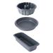 BergHOFF International 3 Piece Non-Stick Carbon Steel Bakeware Set Carbon Steel in Black/Gray | Wayfair 2220150