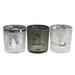 The Holiday Aisle® 3 Piece Glass Tabletop Tealight Holder Set Glass | 3.15 H x 2.9 W x 2.9 D in | Wayfair D9C8BD972184492F8F3A6A1DC4B0DF01