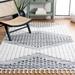 Gray/White 79 x 1.97 in Indoor Area Rug - Foundry Select Southwestern Gray/Ivory Area Rug Polypropylene | 79 W x 1.97 D in | Wayfair