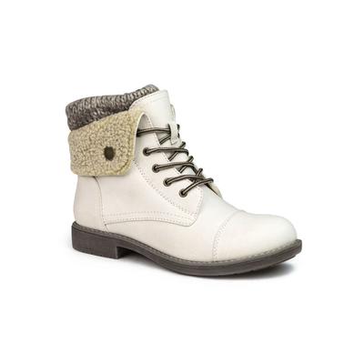 Wide Width Women's Duena Boot by Cliffs in White (Size 7 1/2 W)