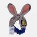 Disney Accessories | Disney Parks Judy Hopps Plush Stretch Headband Ears New With Tags Zootopia | Color: Gray/Pink | Size: Os