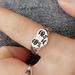 Urban Outfitters Jewelry | 925 Silver Face Tears Of Love Sad Ring Heart | Color: Gold/Pink/Silver | Size: Os