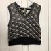 Anthropologie Sweaters | Anthropologie Black And White Sweater Vest | Color: Black/White | Size: M