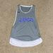 Under Armour Tops | Custom Under Armour American Athletic Tank Top | Color: Gray/White | Size: L