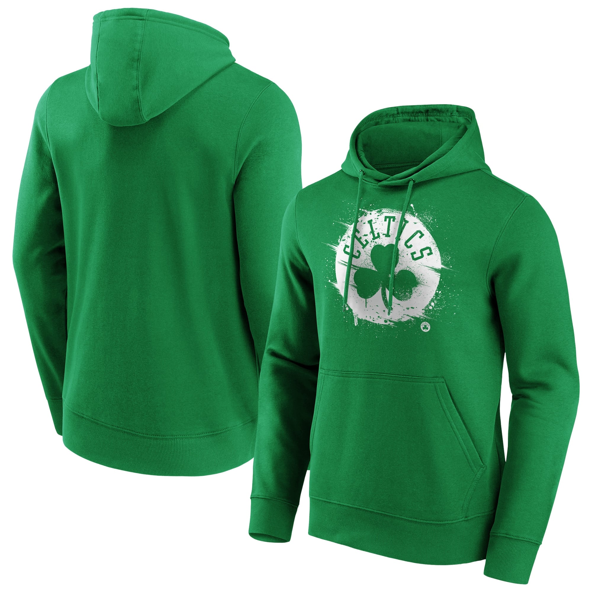 Boston Celtics Fanatics Branded Splatter Graphic Hoodie - Herren