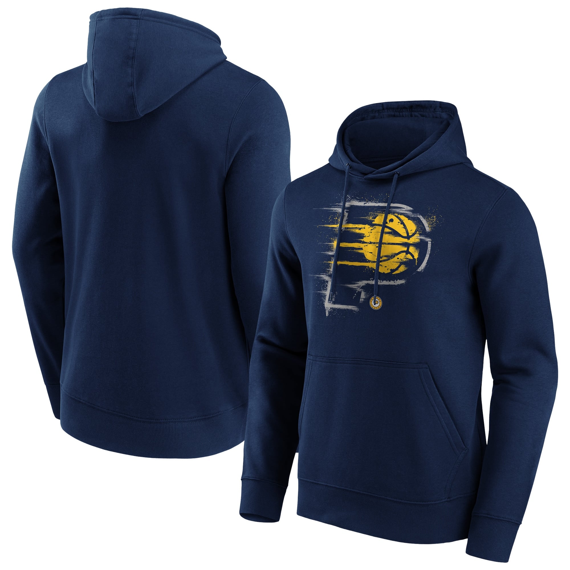 Indiana Pacers Fanatics Branded Splatter Graphic Hoodie - Herren