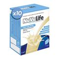 NuVu Life, Liquid-Life Shake. High Calorie, High Protein, Nutrient Rich Powdered Drink Mix for Weight Gain or Meal Replacement (Vanilla, 70 Sachets)