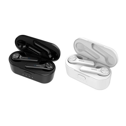 Aiwa In-Ear Bluetooth-Ohrhörer ESP-350BK: Weiß