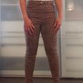 American Eagle Outfitters Pants & Jumpsuits | Animal Print Jeans | Color: Black/Brown | Size: 10