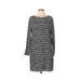 Gap Outlet Casual Dress - Shift: Black Print Dresses - Women's Size Small