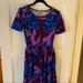 Lularoe Dresses | Lularoe Amelia | Color: Purple | Size: Xs