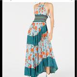 Free People Dresses | Free People Gabriela Slip Dress | Color: Blue | Size: L