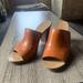 J. Crew Shoes | J Crew Leather Mule Heel | Color: Black/Brown | Size: 7