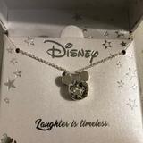 Disney Jewelry | Disney Mickey Mouse Pendant | Color: Tan/Gray | Size: Os