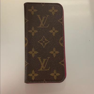 Louis Vuitton Accessories | Authentic Louis Vuitton Iphone X Folio | Color: Black | Size: Iphone X