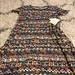 Lularoe Dresses | Lularoe Xxs Carly | Color: Black/Brown | Size: Xxs