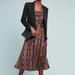 Anthropologie Dresses | Anthro - Vanessa Virginia Jardin Jacquard Midi | Color: Brown | Size: 8p