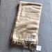 Coach Accessories | Coach Scarf | Color: Tan/Cream | Size: Os