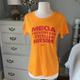 Nike Tops | Nike Dri Fit Shirt Athletic Top Womens M | Color: Orange | Size: M