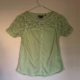 Anthropologie Tops | Anthropologie Lace Top | Color: Tan/Brown | Size: Xs