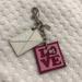 Coach Accessories | Coach Love Letter Charm | Color: Gray | Size: Os