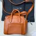 J. Crew Bags | New J Crew Women's Harper Mini Satchel Handbag | Color: Orange/Tan | Size: Os