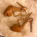 Coach Shoes | Coach High Heels | Color: Tan | Size: 7.5